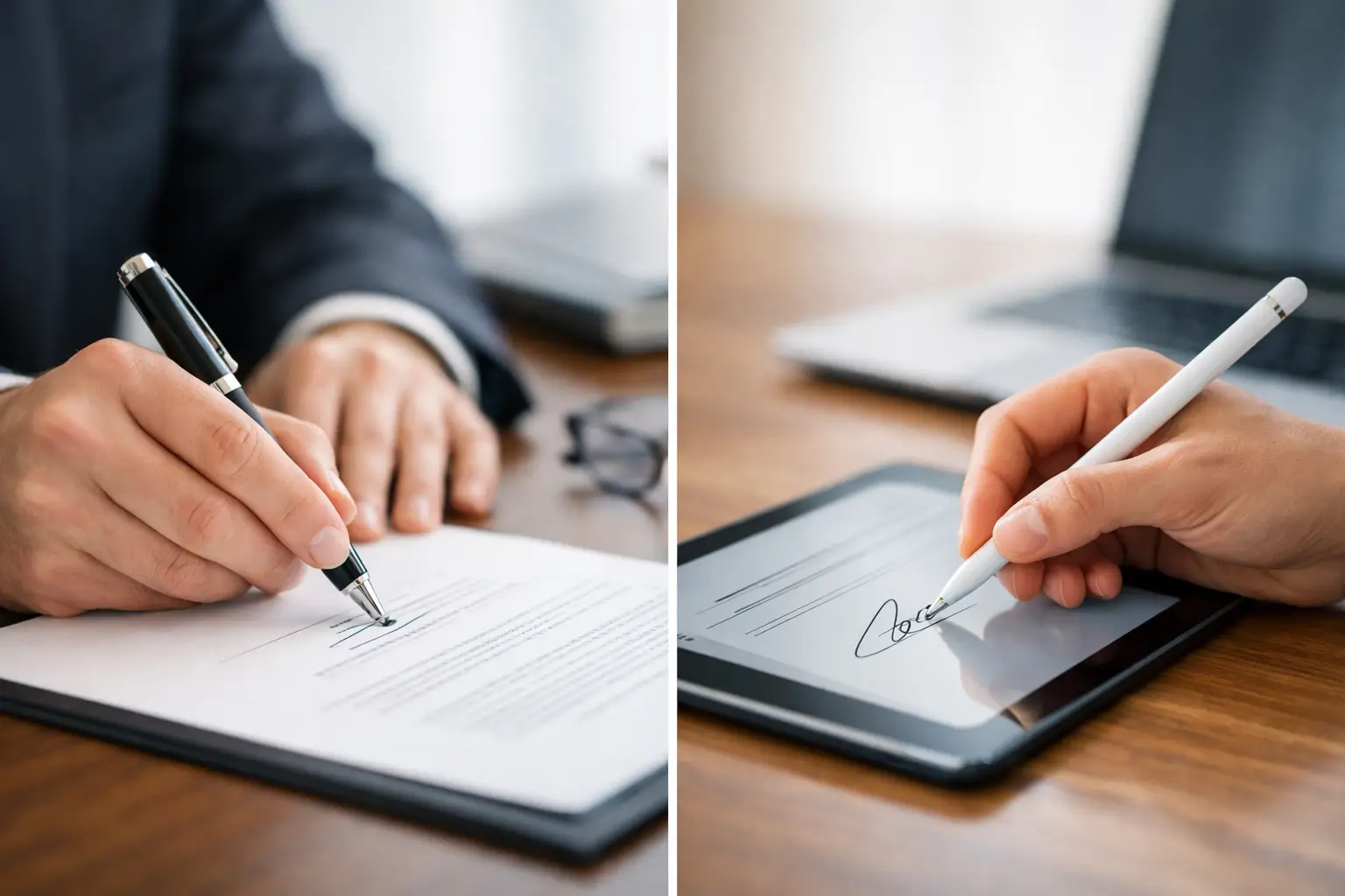 Assinatura eletrônica versus digital: qual escolher?