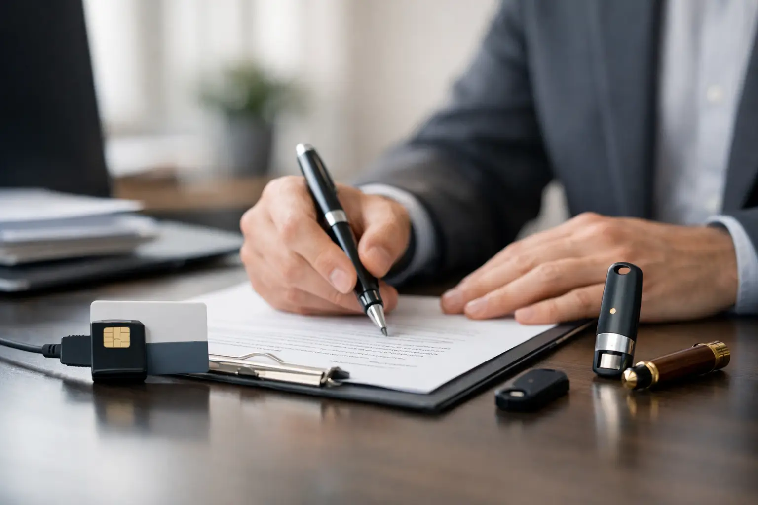 Qual certificado para assinar contrato usar?