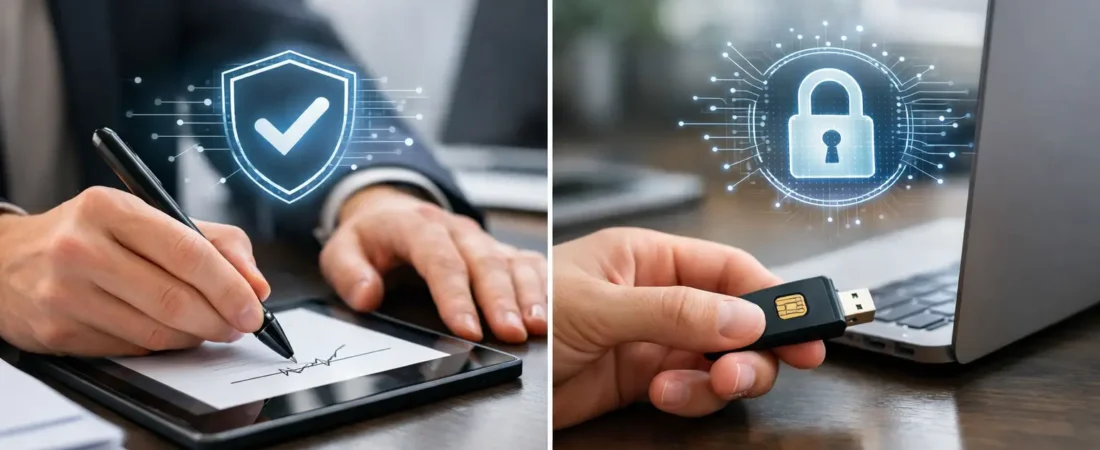 Assinatura avançada versus certificado digital