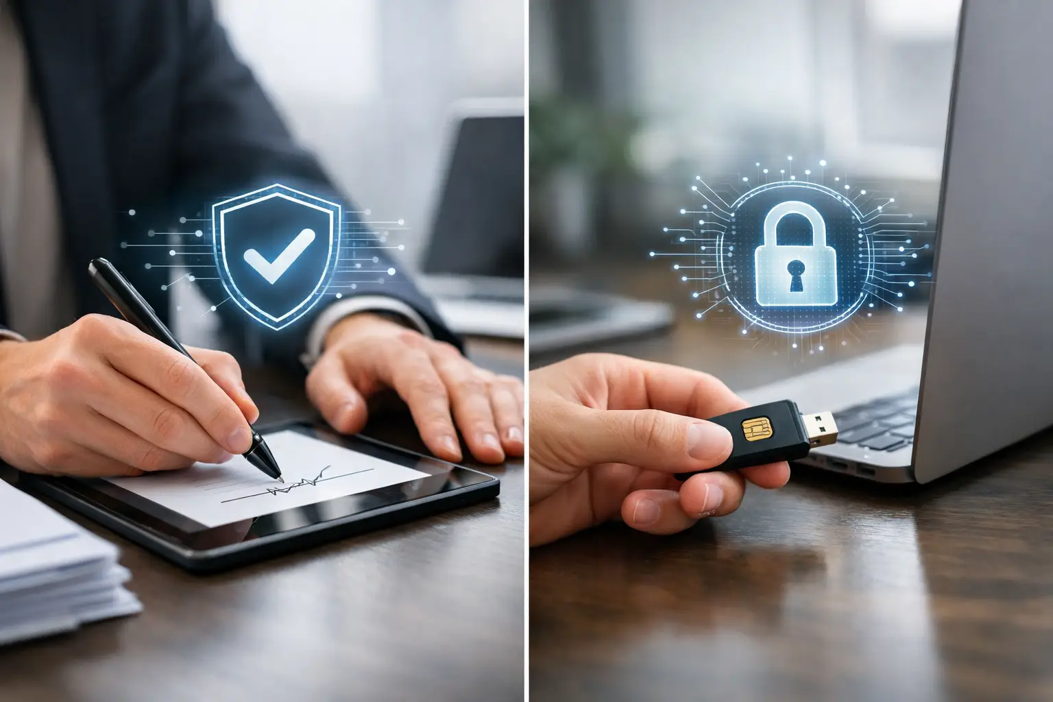 Assinatura avançada versus certificado digital